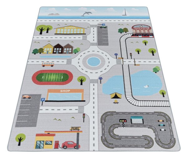 Sivi dječji tepih 160x230 cm Play – Ayyildiz Carpets