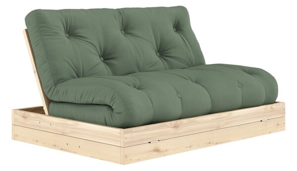 Zelena sklopiva sofa 145 cm Flip – Karup Design