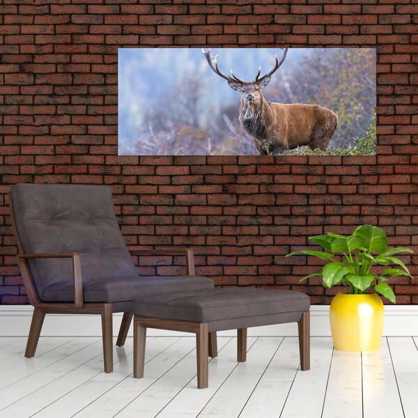 Slika - Jelen u krajoliku (120x50 cm)