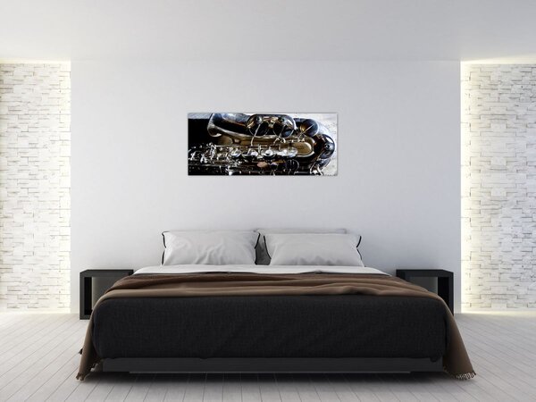 Slika - Saksofon (120x50 cm)