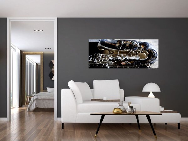 Slika - Saksofon (120x50 cm)