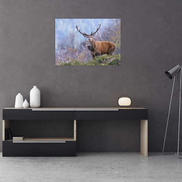 Slika - Jelen u krajoliku (70x50 cm)
