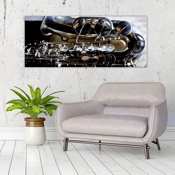 Slika - Saksofon (120x50 cm)