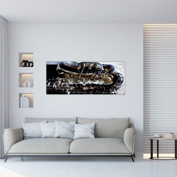 Slika - Saksofon (120x50 cm)