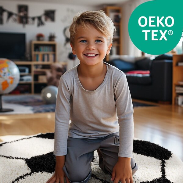 Crni/krem dječji tepih ø 100 cm Fun – Ayyildiz Carpets
