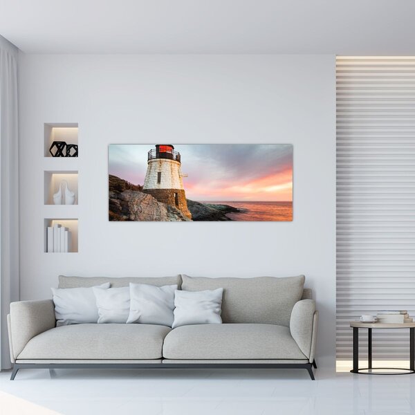 Slika - Svjetionik Castle Hill (120x50 cm)