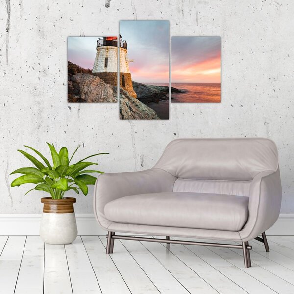 Slika - Svjetionik Castle Hill (90x60 cm)