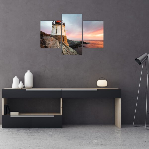 Slika - Svjetionik Castle Hill (90x60 cm)