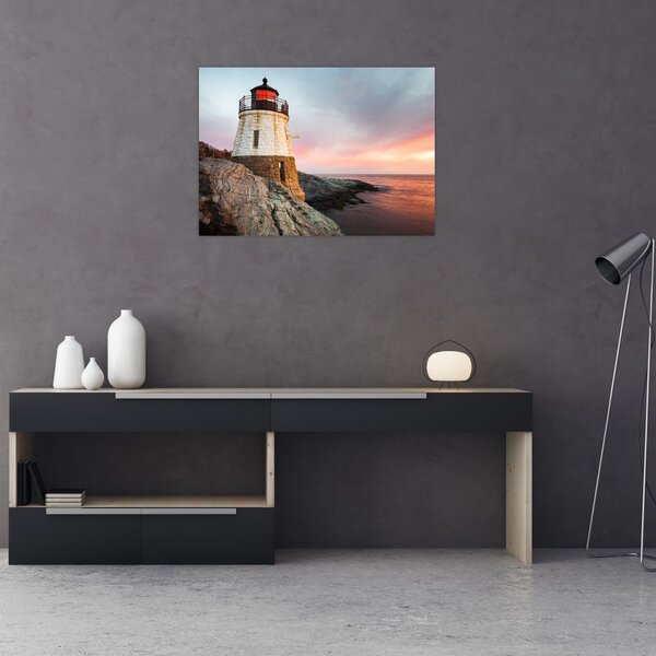Slika - Svjetionik Castle Hill (70x50 cm)
