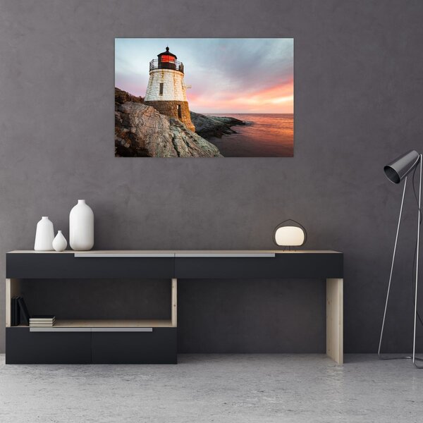 Slika - Svjetionik Castle Hill (90x60 cm)