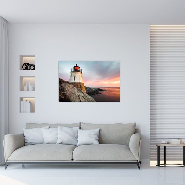Slika - Svjetionik Castle Hill (90x60 cm)
