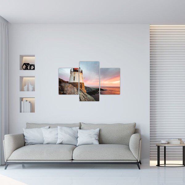 Slika - Svjetionik Castle Hill (90x60 cm)