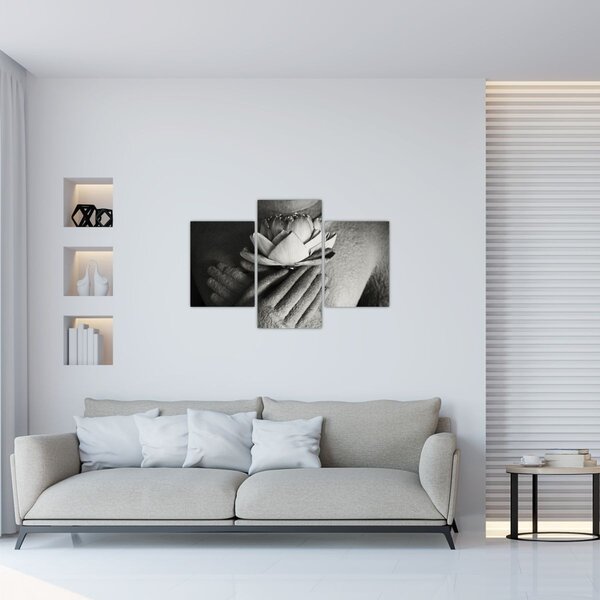 Slika - Lotos u Buddhinim rukama (90x60 cm)