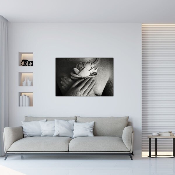 Slika - Lotos u Buddhinim rukama (90x60 cm)