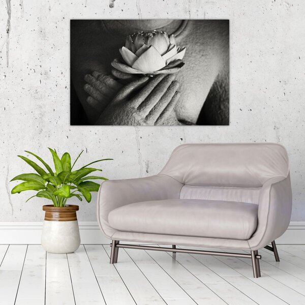 Slika - Lotos u Buddhinim rukama (90x60 cm)
