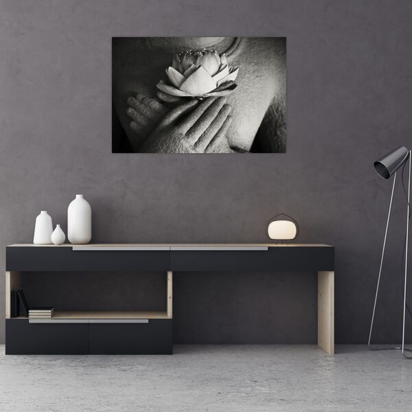 Slika - Lotos u Buddhinim rukama (90x60 cm)