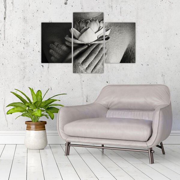 Slika - Lotos u Buddhinim rukama (90x60 cm)