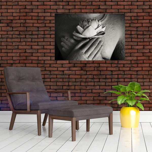 Slika - Lotos u Buddhinim rukama (90x60 cm)