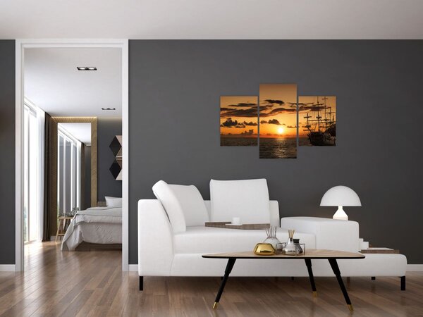 Slika - Gusarski brod (90x60 cm)