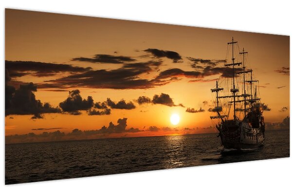 Slika - Gusarski brod (120x50 cm)