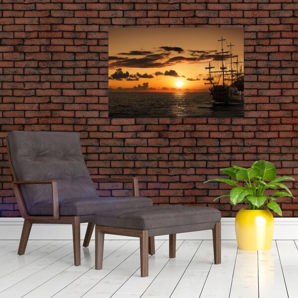 Slika - Gusarski brod (90x60 cm)
