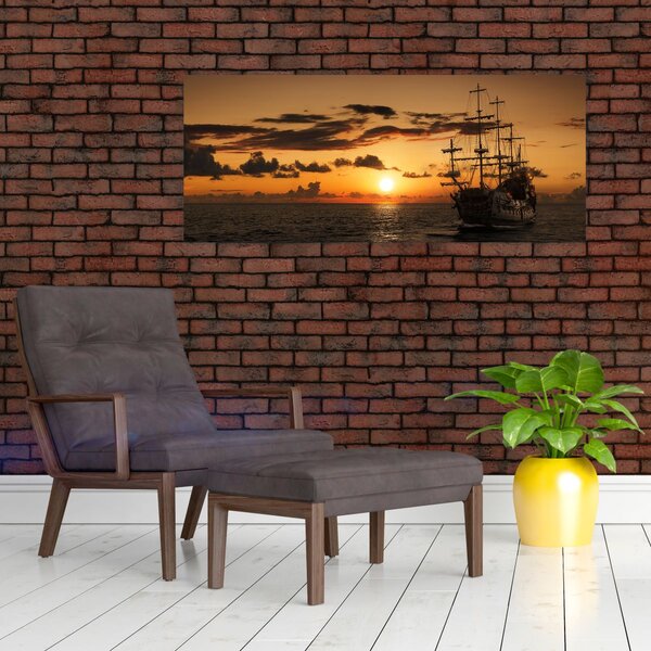 Slika - Gusarski brod (120x50 cm)