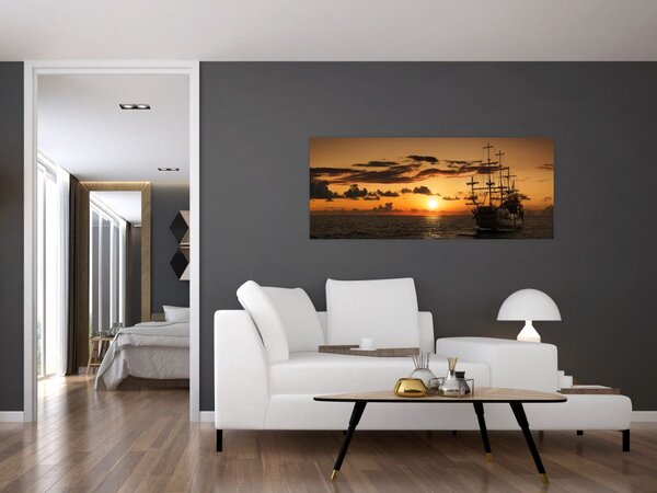 Slika - Gusarski brod (120x50 cm)