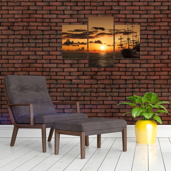 Slika - Gusarski brod (90x60 cm)