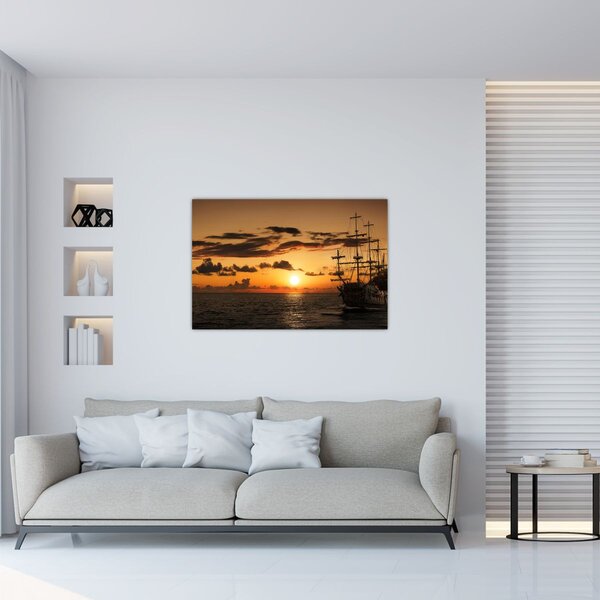 Slika - Gusarski brod (90x60 cm)