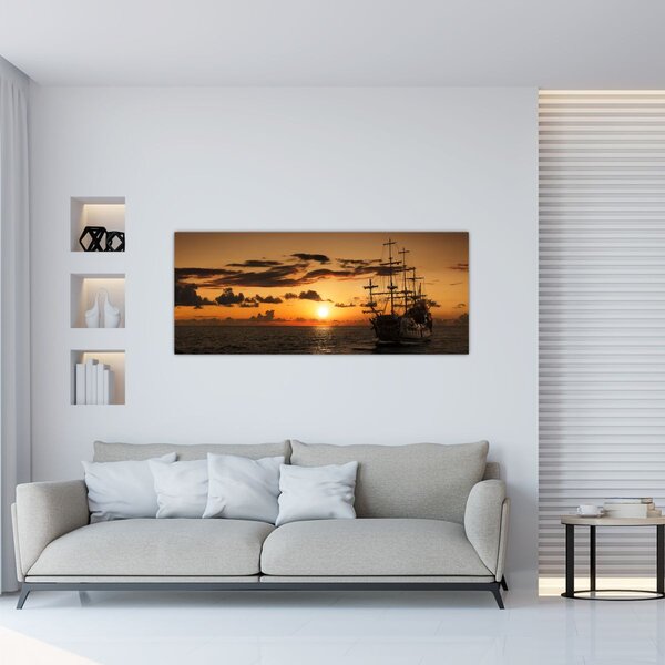 Slika - Gusarski brod (120x50 cm)