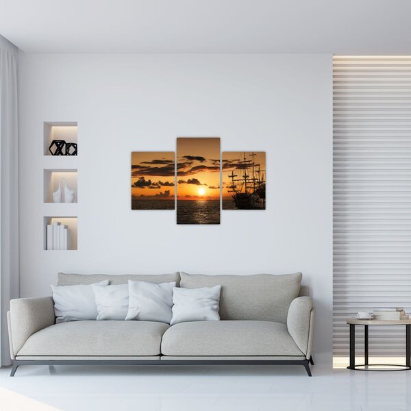 Slika - Gusarski brod (90x60 cm)