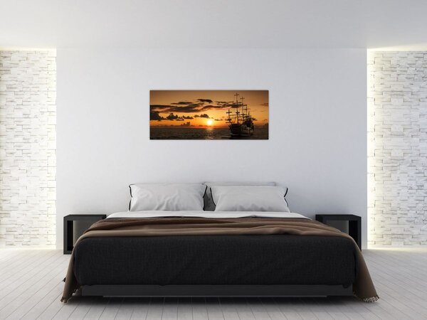 Slika - Gusarski brod (120x50 cm)