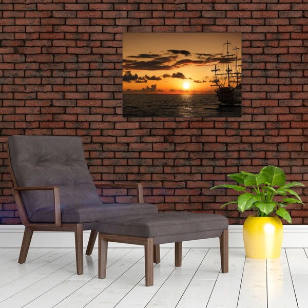 Slika - Gusarski brod (70x50 cm)