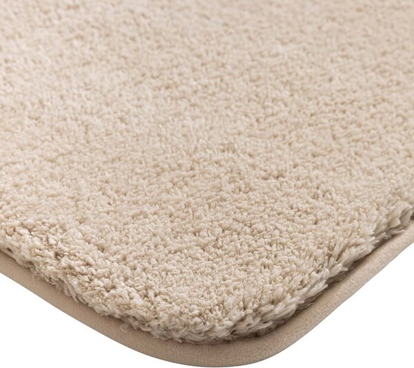 Svjetlo smeđa kupaonska prostirka 50x80 cm Mael – douceur d'intérieur