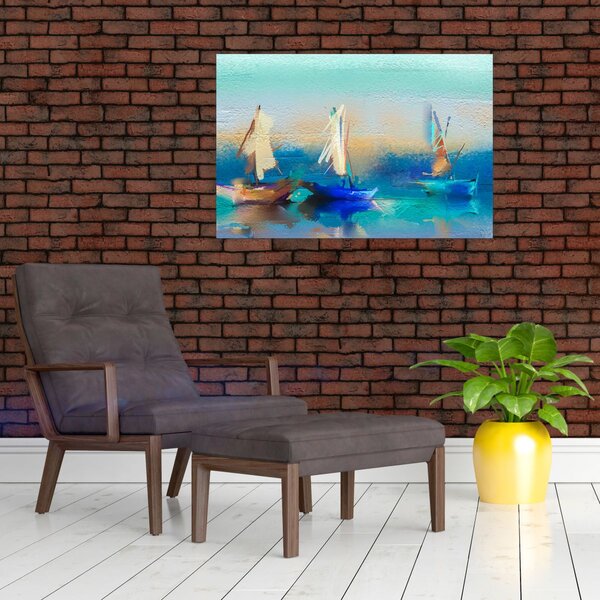 Slika - Slikanje pejzaža, slikanje (90x60 cm)