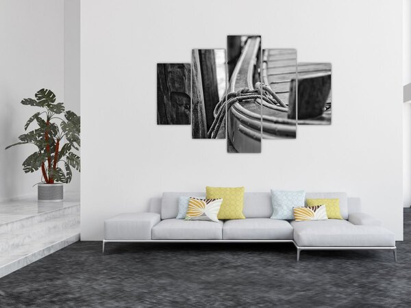 Slika - Privezani čamac (150x105 cm)