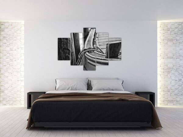 Slika - Privezani čamac (150x105 cm)