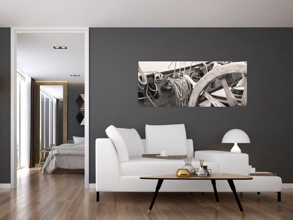 Slika - Kormilo jedrilice (120x50 cm)