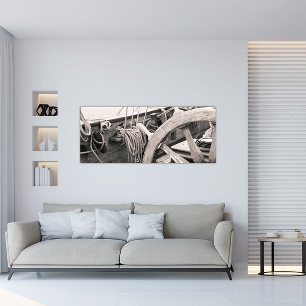 Slika - Kormilo jedrilice (120x50 cm)