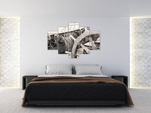 Slika - Kormilo jedrilice (150x105 cm)
