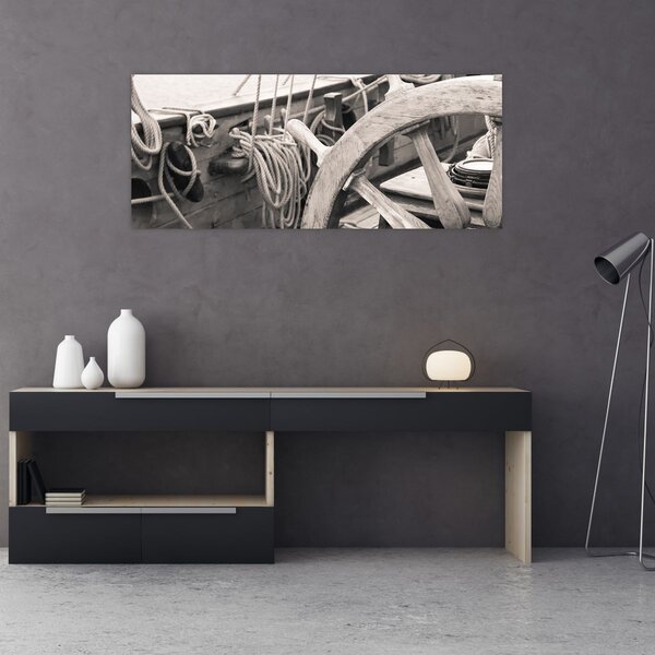 Slika - Kormilo jedrilice (120x50 cm)