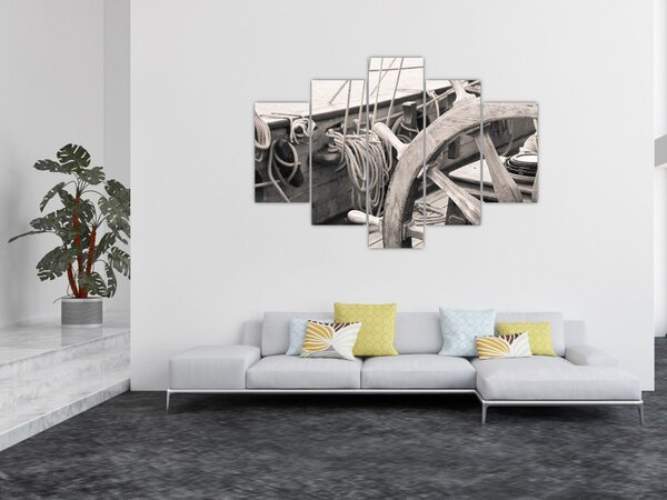 Slika - Kormilo jedrilice (150x105 cm)