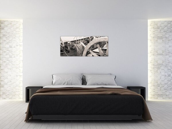 Slika - Kormilo jedrilice (120x50 cm)