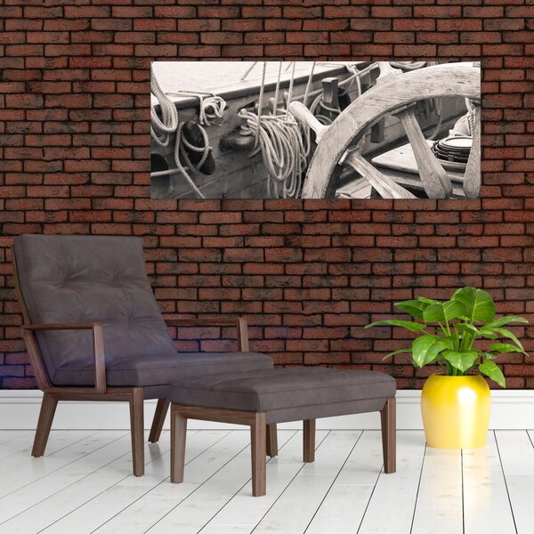 Slika - Kormilo jedrilice (120x50 cm)