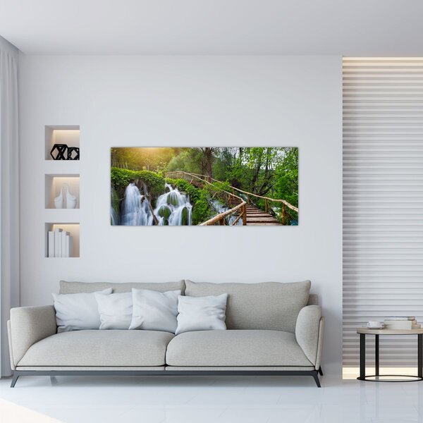 Slika - Plitvička jezera (120x50 cm)