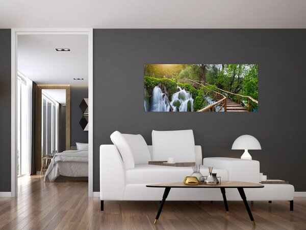 Slika - Plitvička jezera (120x50 cm)