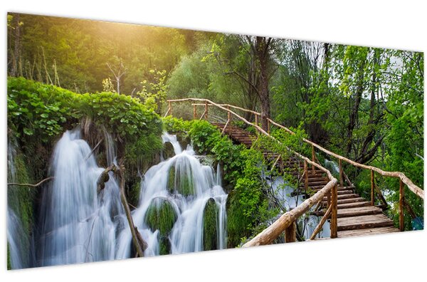 Slika - Plitvička jezera (120x50 cm)
