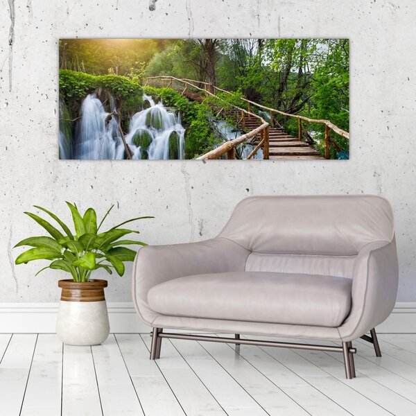 Slika - Plitvička jezera (120x50 cm)