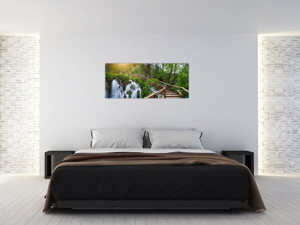 Slika - Plitvička jezera (120x50 cm)