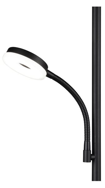 Crna LED stojeća svjetiljka (visina 178 cm) Specter – Reality